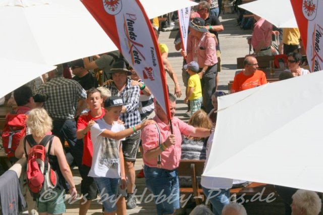 Pfunds-Kerle Fan Wandertag, Möseralm