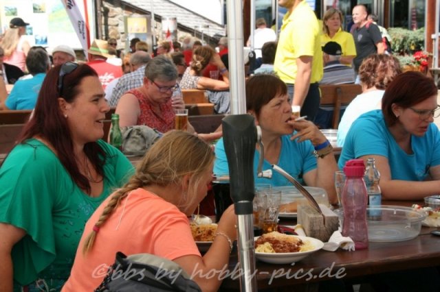 Pfunds-Kerle Fan Wandertag, Möseralm