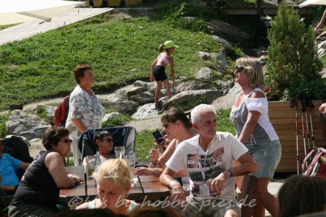 Pfunds-Kerle Fan Wandertag, Möseralm