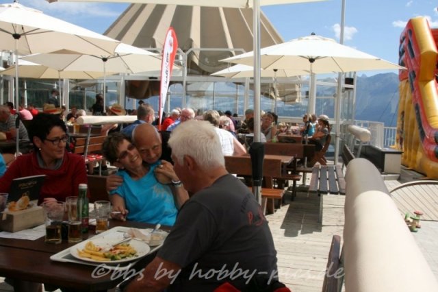 Pfunds-Kerle Fan Wandertag, Möseralm