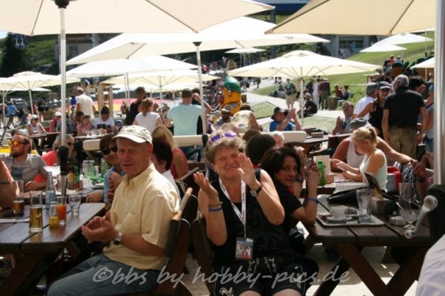 Pfunds-Kerle Fan Wandertag, Möseralm