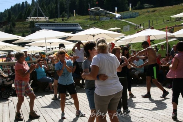 Pfunds-Kerle Fan Wandertag, Möseralm