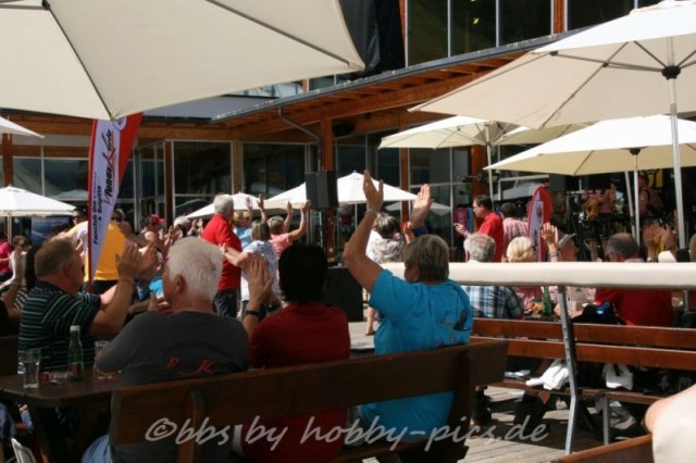 Pfunds-Kerle Fan Wandertag, Möseralm