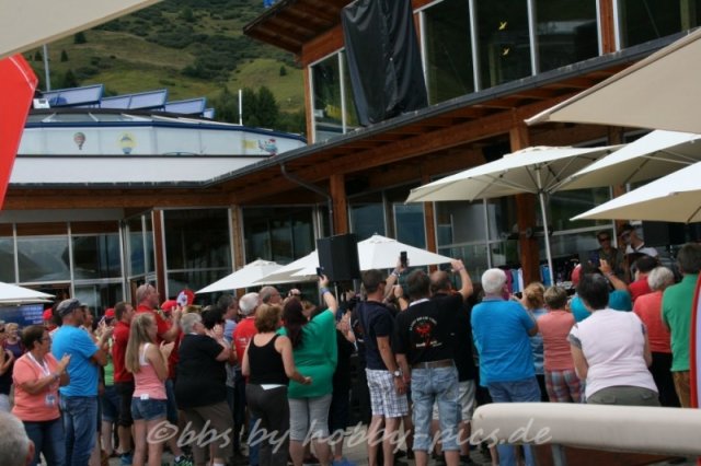 Pfunds-Kerle Fan Wandertag, Möseralm