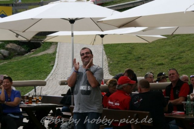Pfunds-Kerle Fan Wandertag, Möseralm