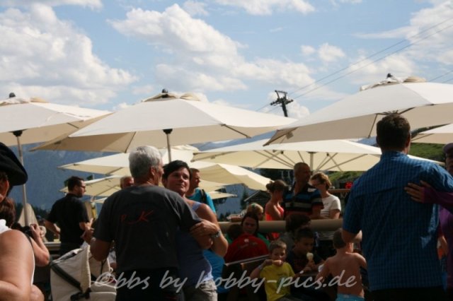 Pfunds-Kerle Fan Wandertag, Möseralm