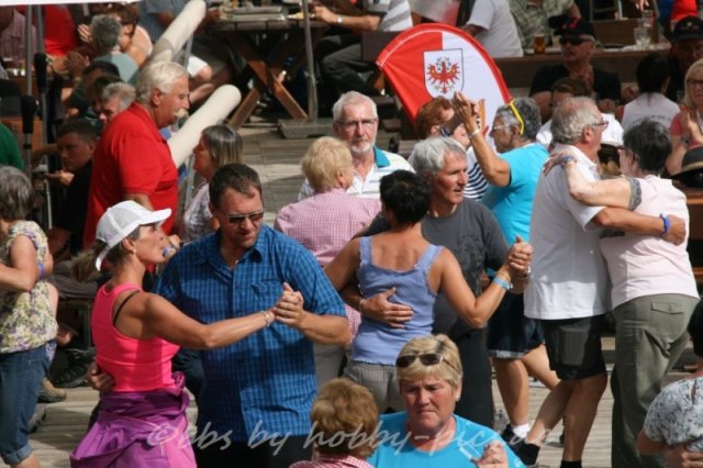 Pfunds-Kerle Fan Wandertag, Möseralm