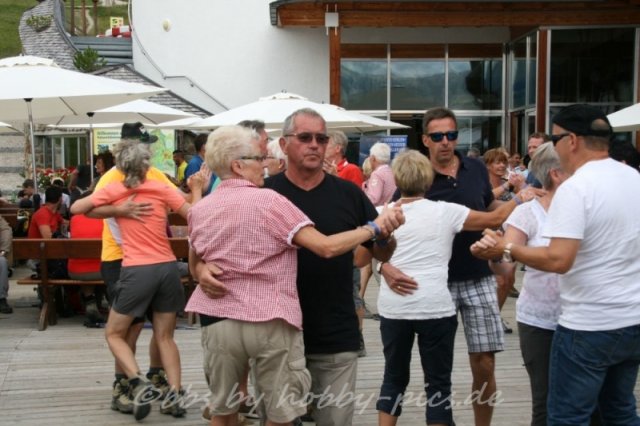 Pfunds-Kerle Fan Wandertag, Möseralm