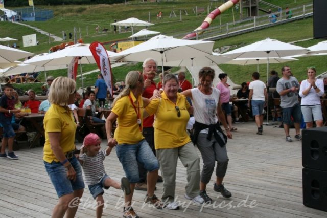 Pfunds-Kerle Fan Wandertag, Möseralm