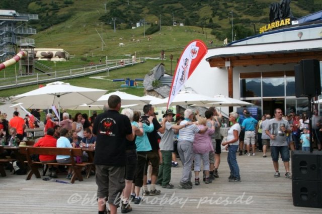 Pfunds-Kerle Fan Wandertag, Möseralm