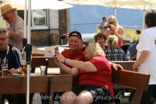 Pfunds-Kerle Fan Wandertag, Möseralm