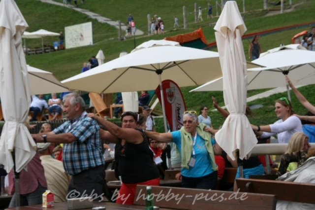 Pfunds-Kerle Fan Wandertag, Möseralm