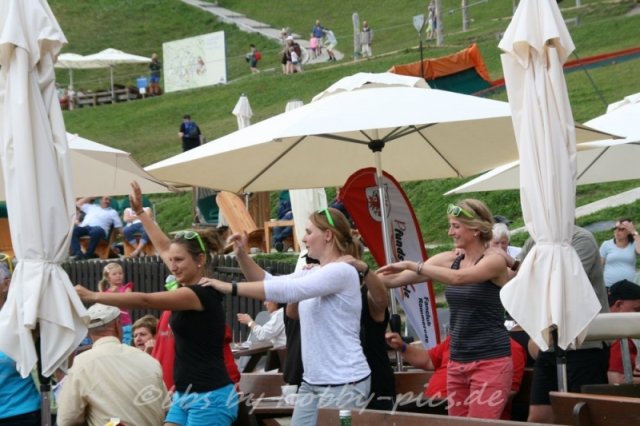 Pfunds-Kerle Fan Wandertag, Möseralm