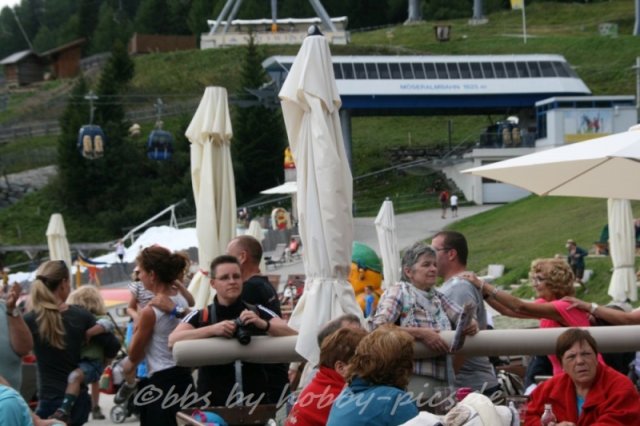 Pfunds-Kerle Fan Wandertag, Möseralm