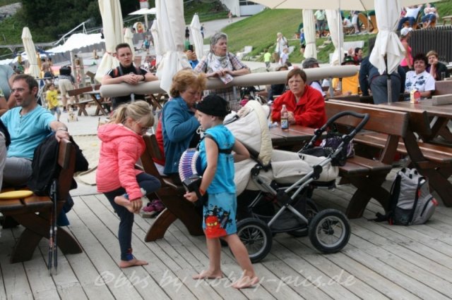 Pfunds-Kerle Fan Wandertag, Möseralm