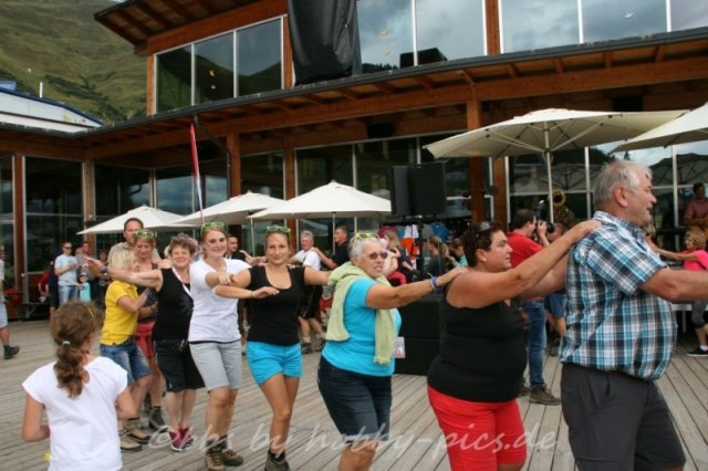 Pfunds-Kerle Fan Wandertag, Möseralm