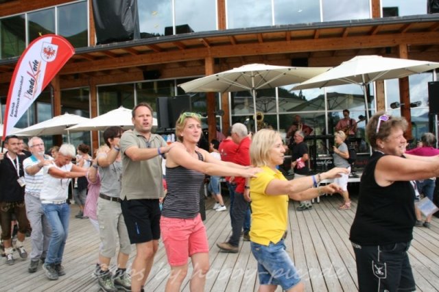 Pfunds-Kerle Fan Wandertag, Möseralm