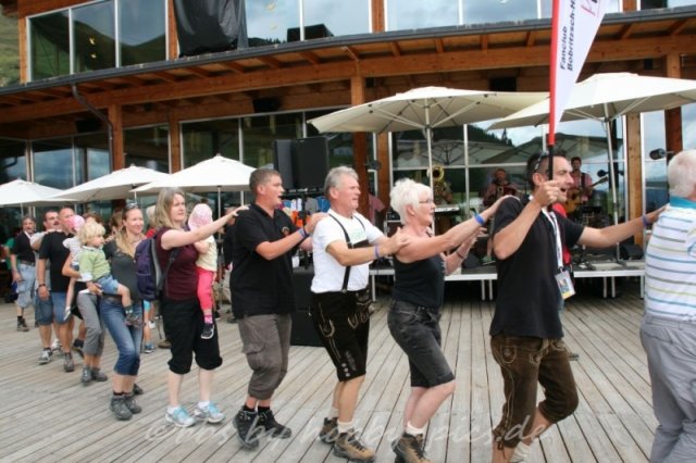 Pfunds-Kerle Fan Wandertag, Möseralm