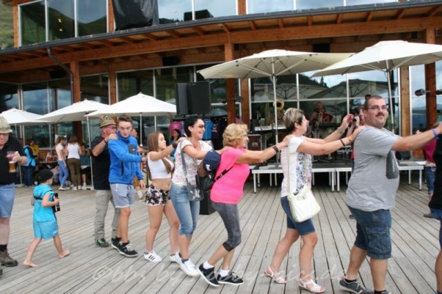 Pfunds-Kerle Fan Wandertag, Möseralm