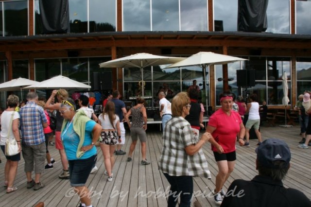 Pfunds-Kerle Fan Wandertag, Möseralm