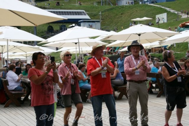 Pfunds-Kerle Fan Wandertag, Möseralm