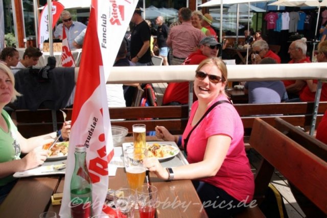 Pfunds-Kerle Fan Wandertag, Möseralm