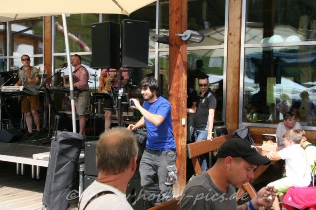 Pfunds-Kerle Fan Wandertag, Möseralm