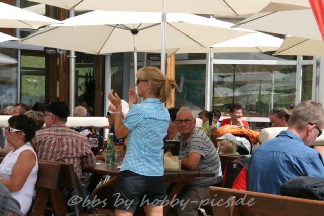 Pfunds-Kerle Fan Wandertag, Möseralm