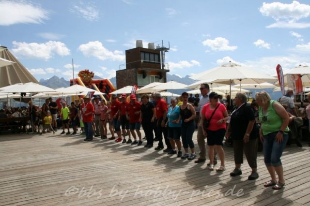 Pfunds-Kerle Fan Wandertag, Möseralm