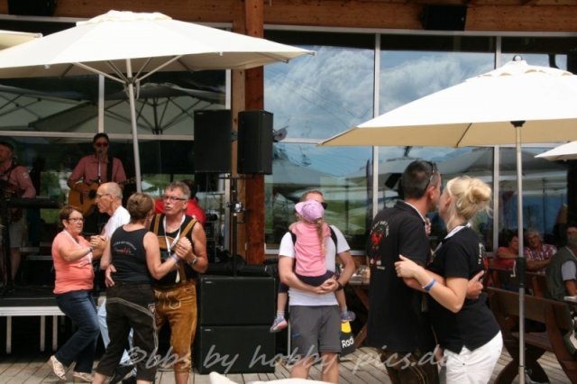 Pfunds-Kerle Fan Wandertag, Möseralm