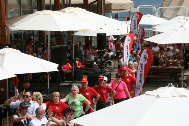 Pfunds-Kerle Fan Wandertag, Möseralm