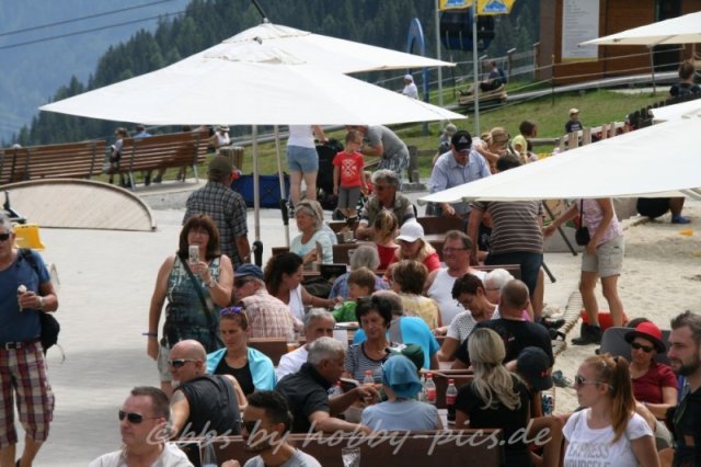 Pfunds-Kerle Fan Wandertag, Möseralm
