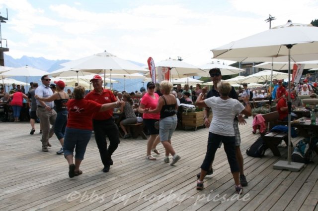 Pfunds-Kerle Fan Wandertag, Möseralm