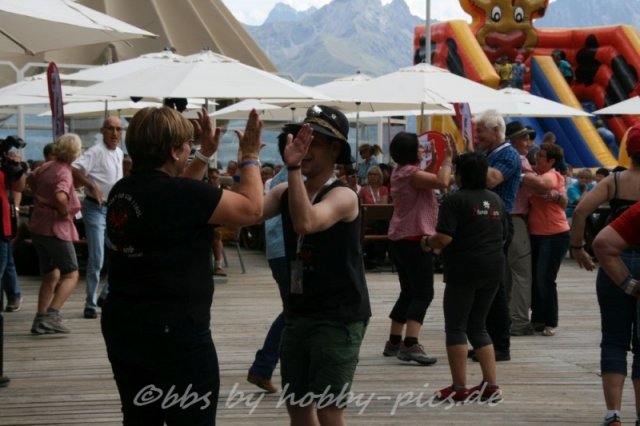 Pfunds-Kerle Fan Wandertag, Möseralm