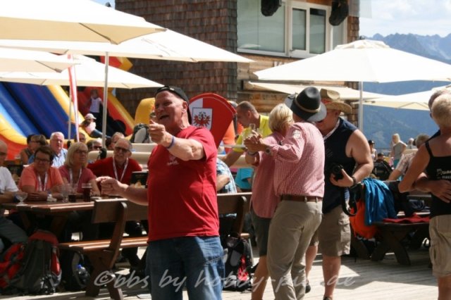 Pfunds-Kerle Fan Wandertag, Möseralm