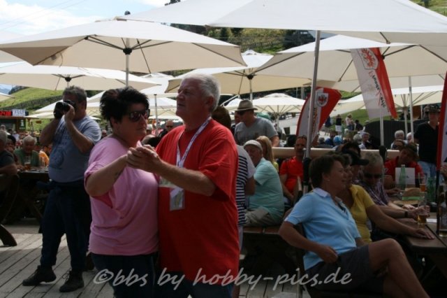 Pfunds-Kerle Fan Wandertag, Möseralm