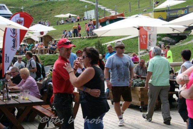 Pfunds-Kerle Fan Wandertag, Möseralm