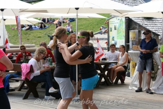 Pfunds-Kerle Fan Wandertag, Möseralm