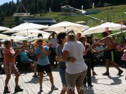 Pfunds-Kerle Fan Wandertag, Möseralm