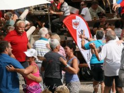 Pfunds-Kerle Fan Wandertag, Möseralm