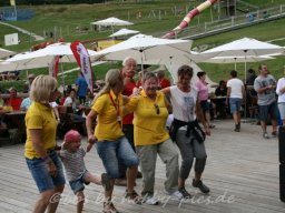 Pfunds-Kerle Fan Wandertag, Möseralm