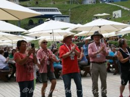 Pfunds-Kerle Fan Wandertag, Möseralm
