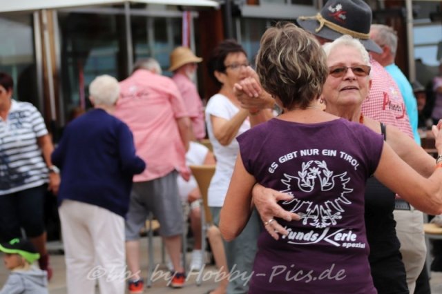 Pfunds-Kerle Fan Wandertag, Möseralm