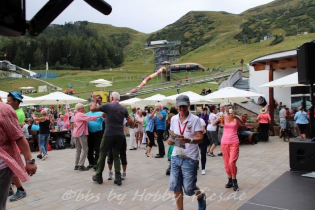 Pfunds-Kerle Fan Wandertag, Möseralm