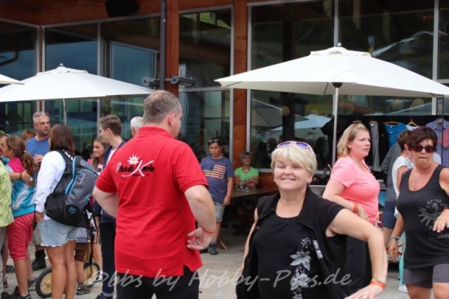 Pfunds-Kerle Fan Wandertag, Möseralm