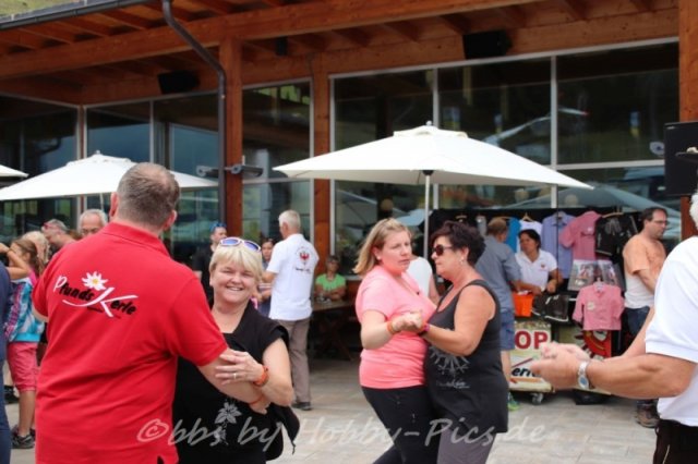 Pfunds-Kerle Fan Wandertag, Möseralm