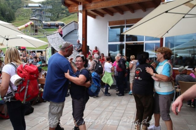 Pfunds-Kerle Fan Wandertag, Möseralm