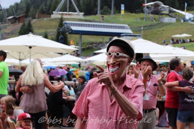 Pfunds-Kerle Fan Wandertag, Möseralm