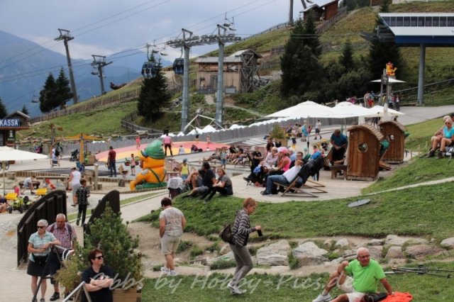 Pfunds-Kerle Fan Wandertag, Möseralm