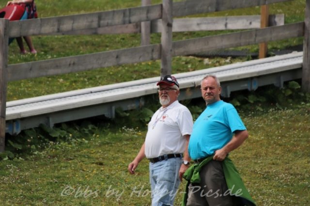 Pfunds-Kerle Fan Wandertag, Möseralm
